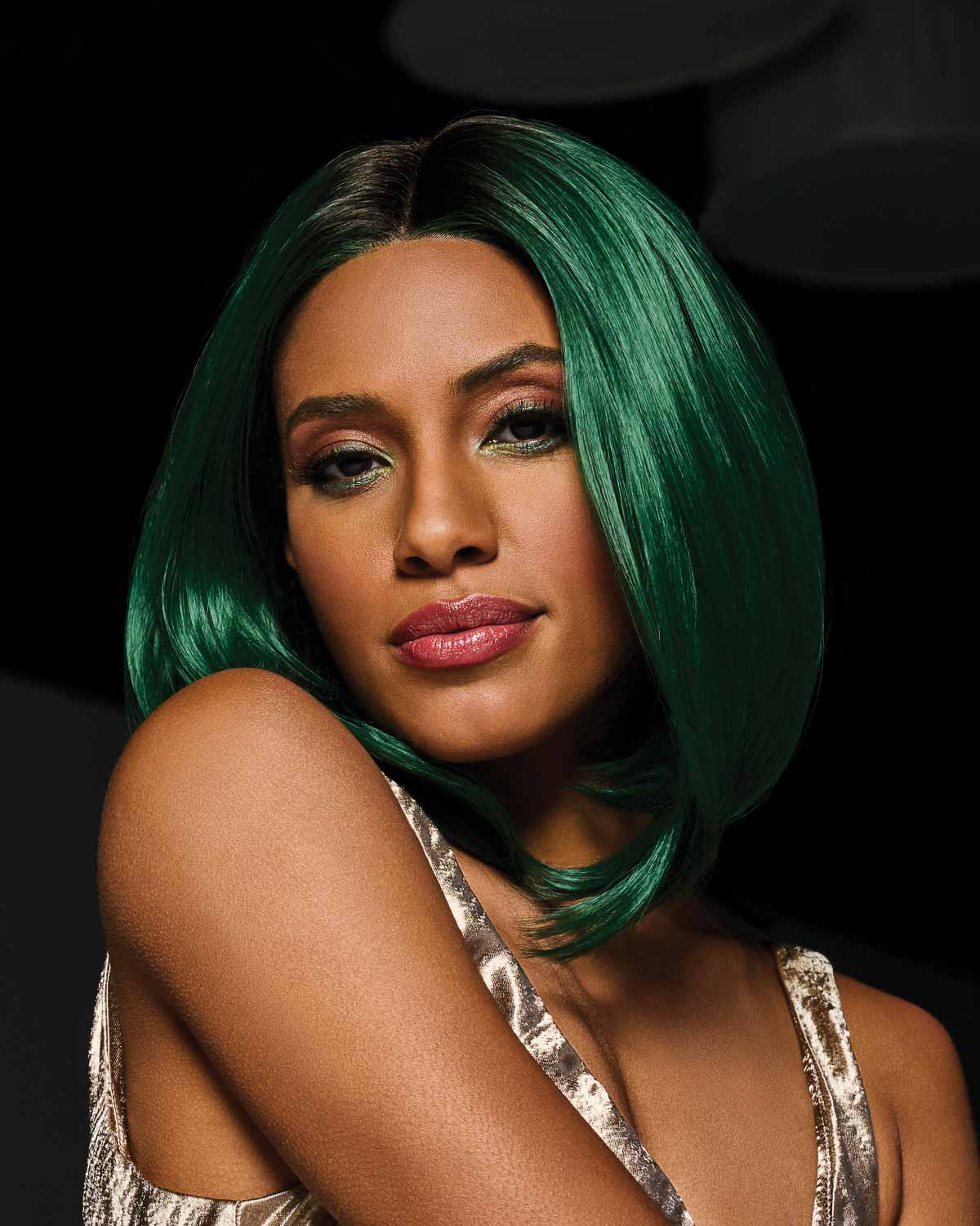 1b green outlet wig